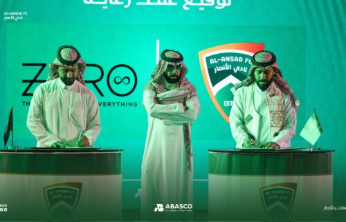 شركة نادي الأنصار توقع عقد رعاية مع شركة ZERO