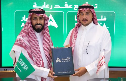 نادي الأنصار يوقع اتفاقية رعاية مع شركة فلورينا